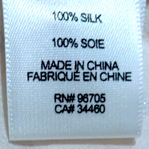 $425 Rebecca Taylor 100% Silk Top 2 XSmall Glitter Shimmering Dots Ruffled NWT - Picture 10 of 13